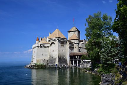 Jour d'été au château de Chillon