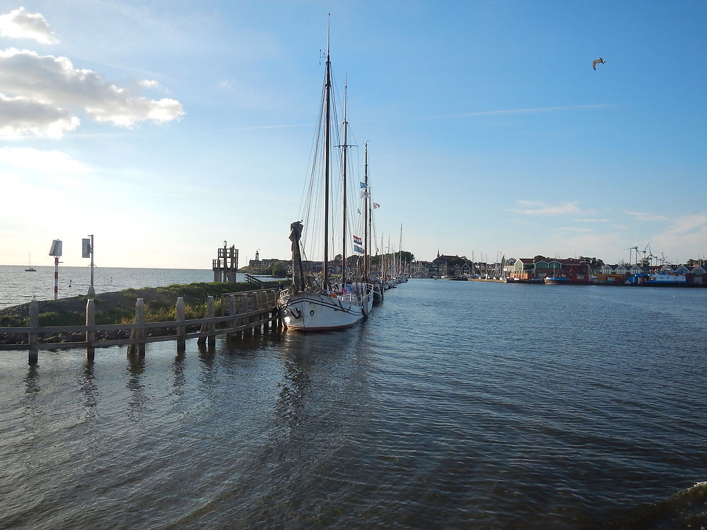 Le port du village de Urk