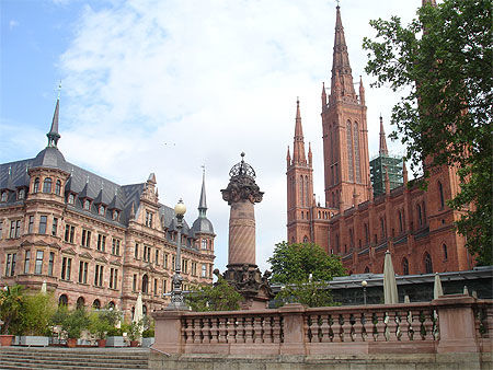 Centre-ville de Wiesbaden