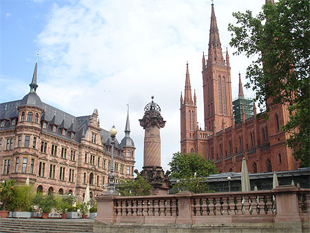 Centre-ville de Wiesbaden Centre-ville de Wiesbaden