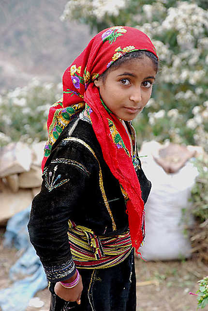Jebel Bura jeune fille