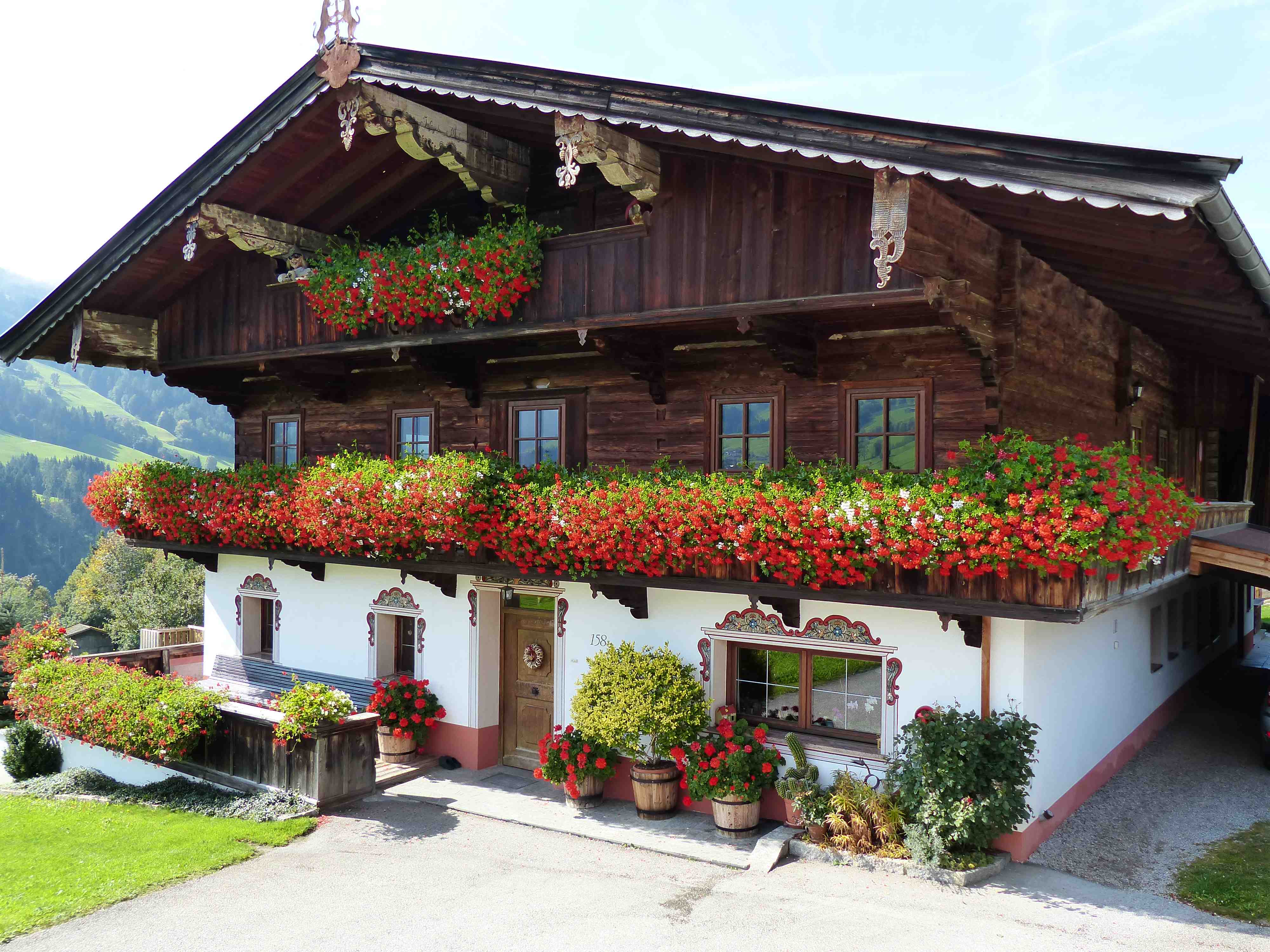 Maison fleurie à Alpbach Maison fleurie à Alpbach