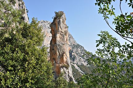 Canyon Gorropu - Monolithe Sarde