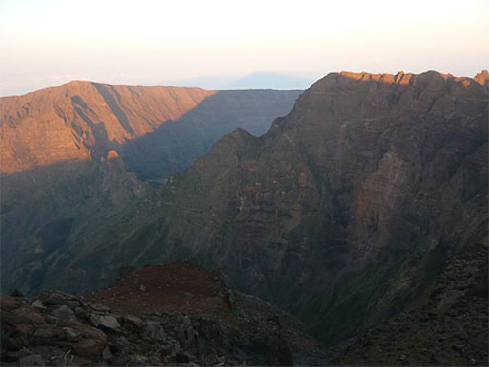 Grand Bénare depuis le Piton des Neiges