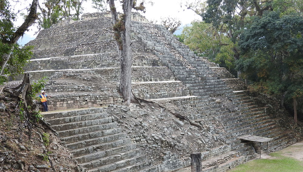 Site archéologique de Copan - Pyramide