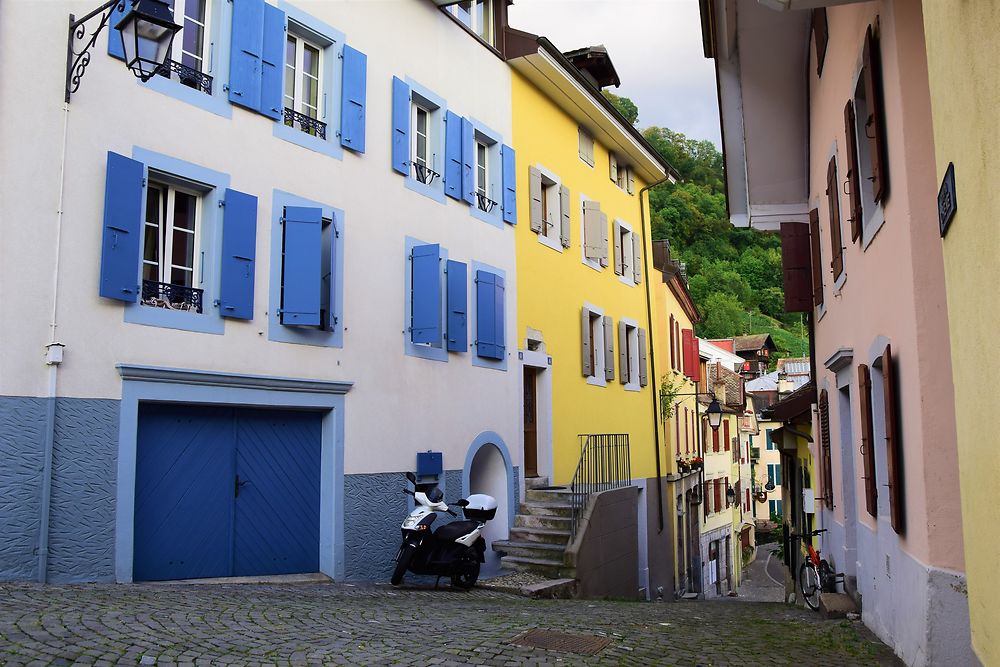 La vieille ville de Montreux