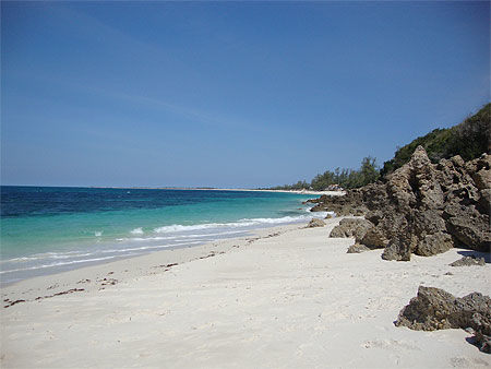 La plage de Chocas