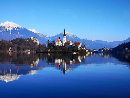 Lac de Bled en Slovénie 