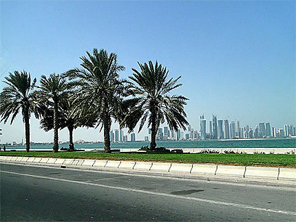 Corniche street à Doha
