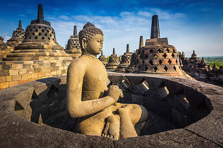 Borobudur et Prambanan (Java, Indonésie)