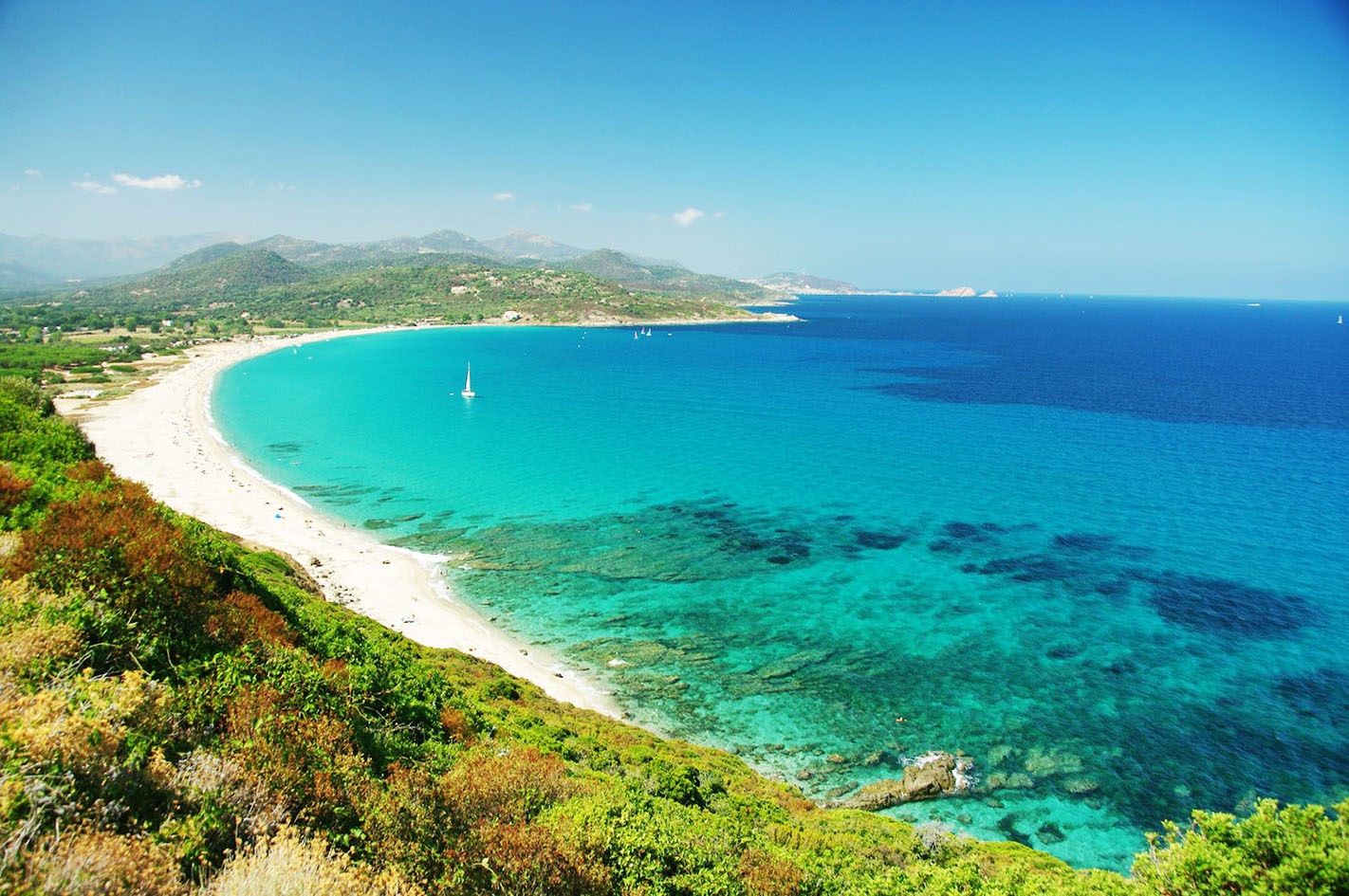 plage de lozari haute corse - restaurant lozari