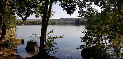 Lac d'Echternach au Luxembourg