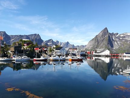 Village de pécheur en Norvège