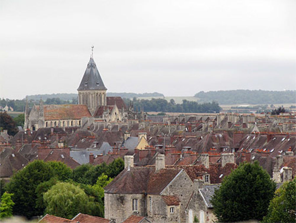 Toits de Falaise et église Saint Gervais