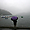Brouillard sur le lac Ashi