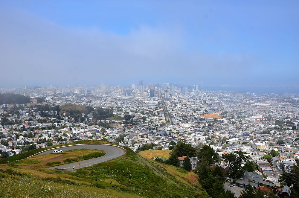 Twin peaks, toute la ville à ses pieds