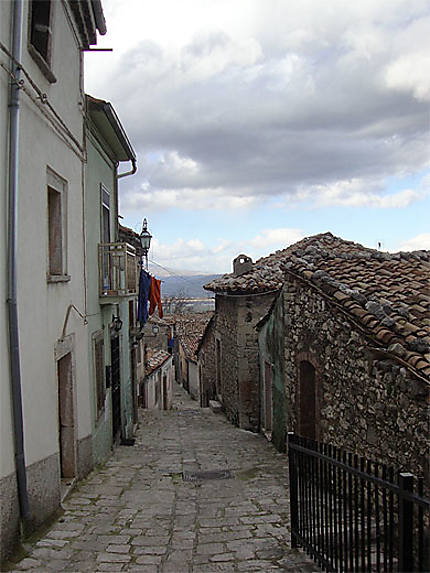 Dans le petit village de Guardiaregia