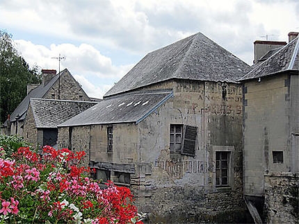 Vieille façade dans le centre de Bayeux