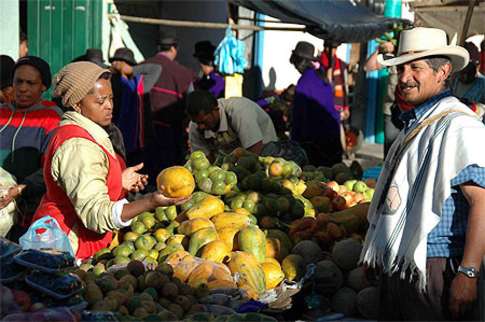 Marché de Silvia