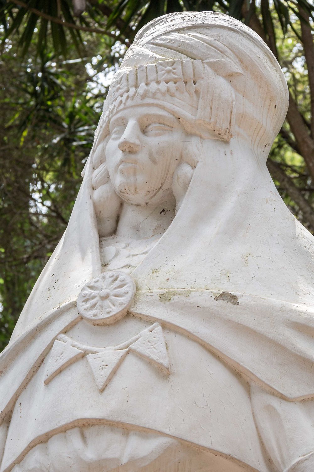 Alger - Jardin d'Essai - Femme berbère