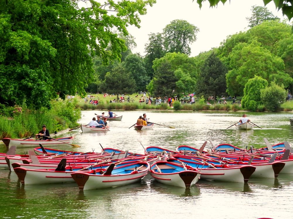 Balade sur le lac Daumesnil du bois de Vincennes 