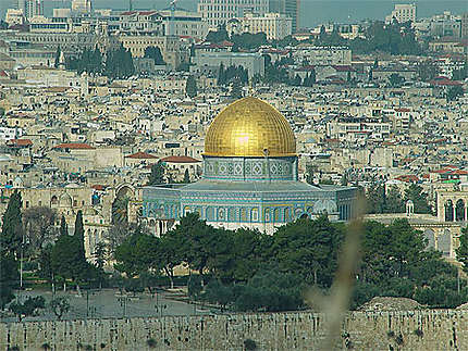 Jérusalem vu du mont des oliviers