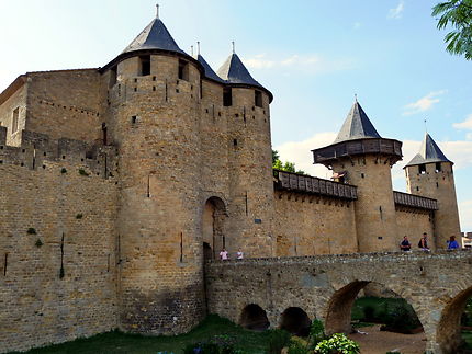 Une entrée de la cité de Carcassonne