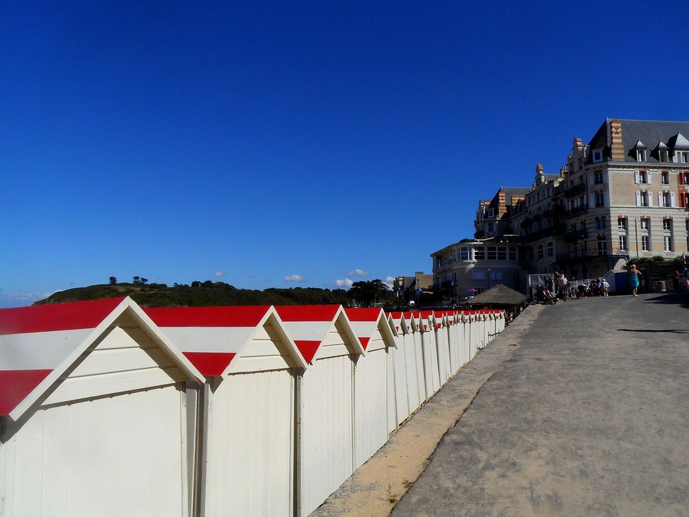 Les cabines de Saint Lunaire