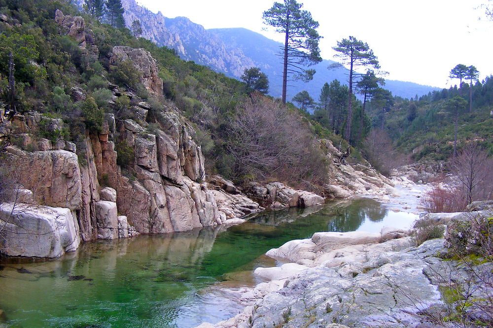 Piscine naturelle du Cavu 
