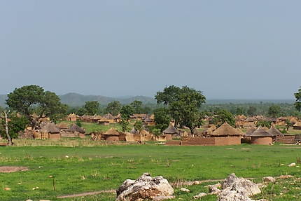 Village dans le centre du Cameroun