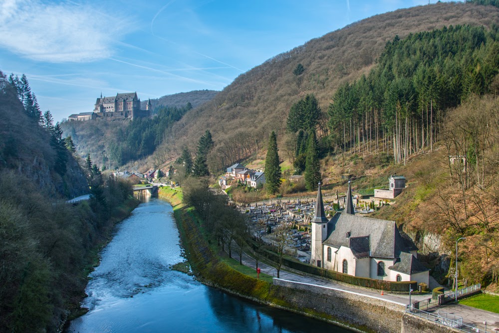 Vianden au Luxembourg Vianden au Luxembourg