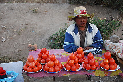 Marchande de tomates