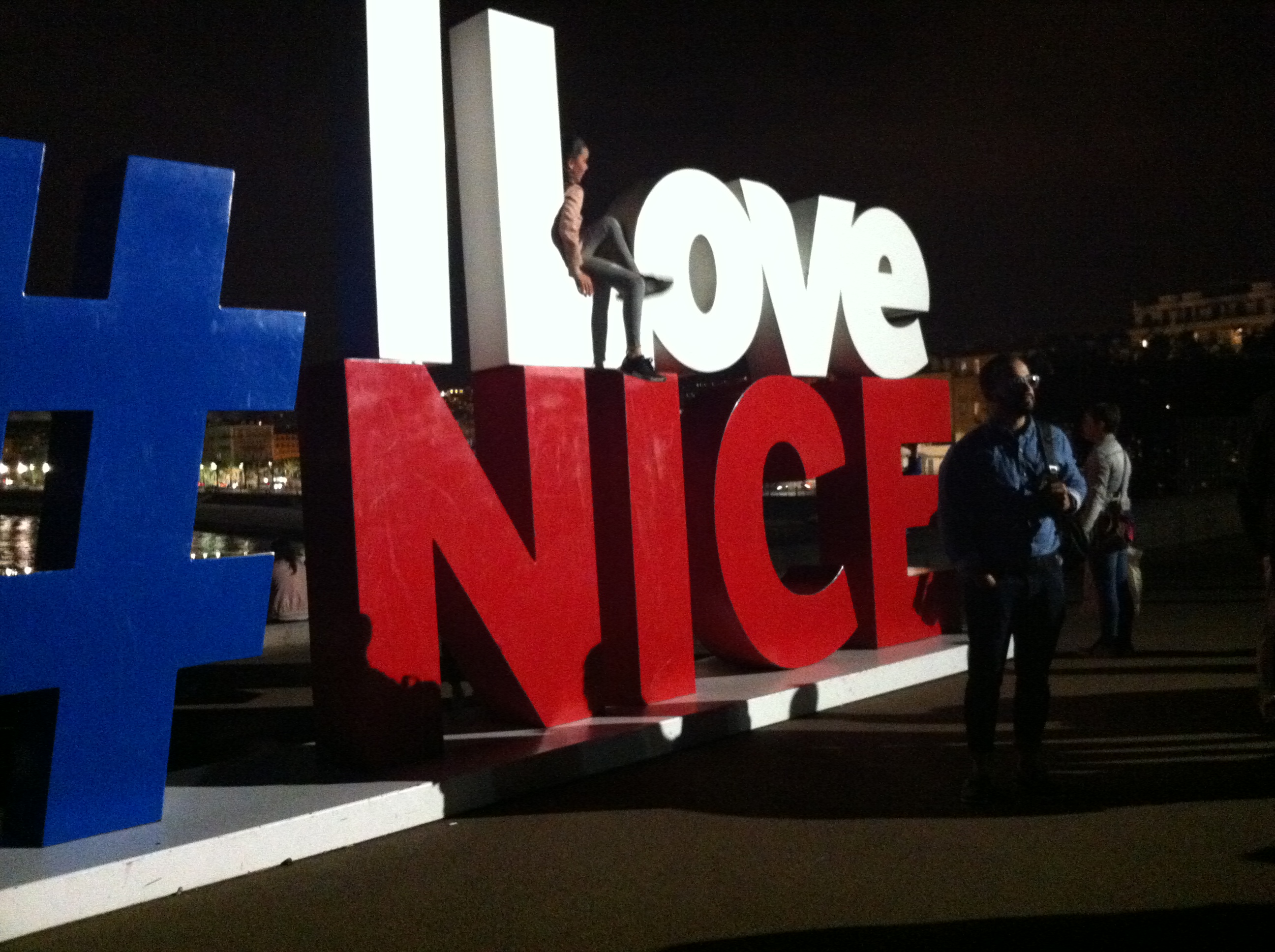 Nice au bord de la mer