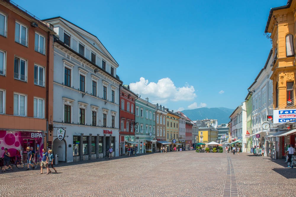 Villach et ses rues, Autriche Villach et ses rues, Autriche