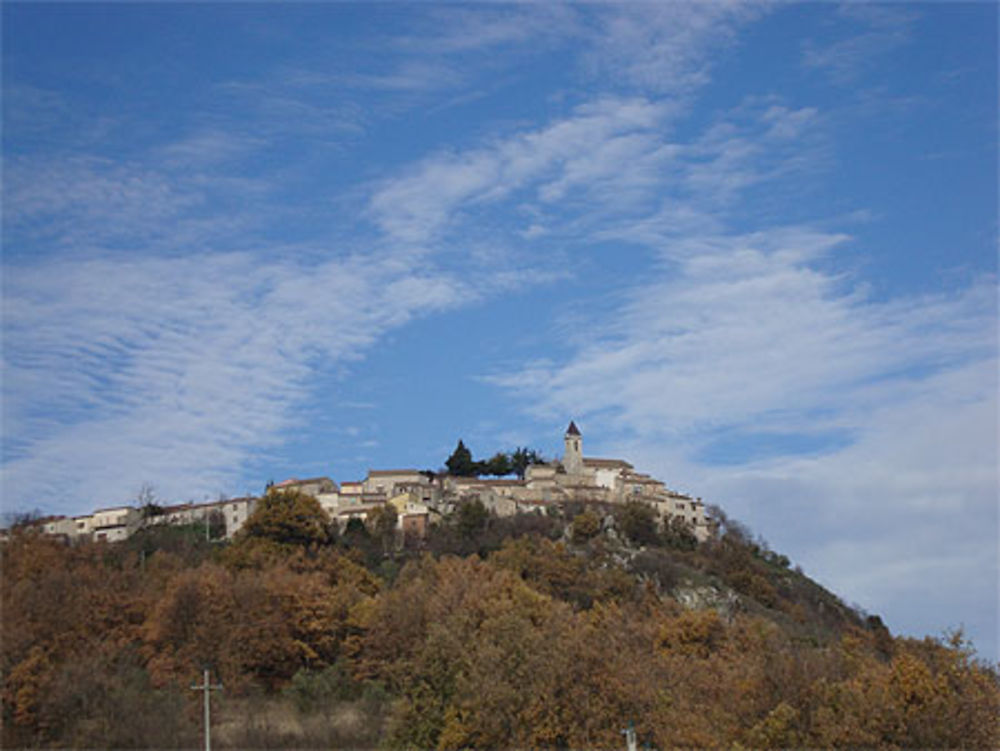 Vue de Roccaspromonte