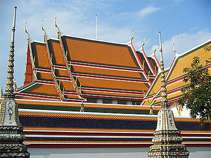 Wat Pho, toits