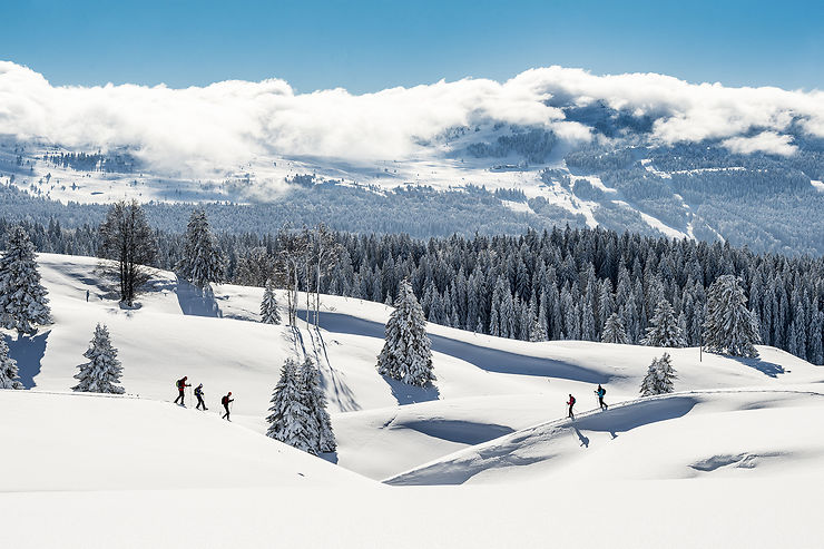 Franche-Comté - Randonnées hivernales dans les Montagnes du Jura