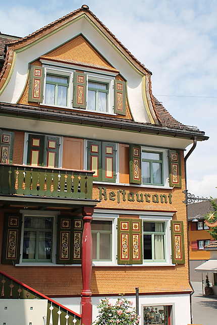 Un restaurant à Appenzell