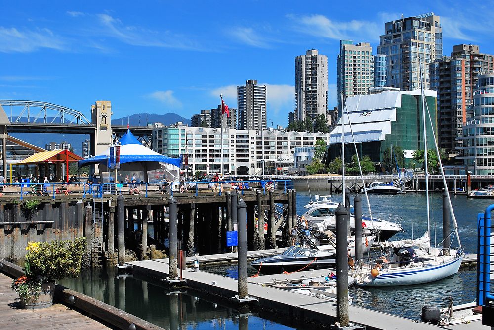 Journée d'été à Granville Island