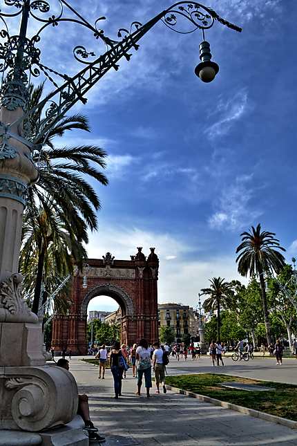 Arc de triomf, Barcelona