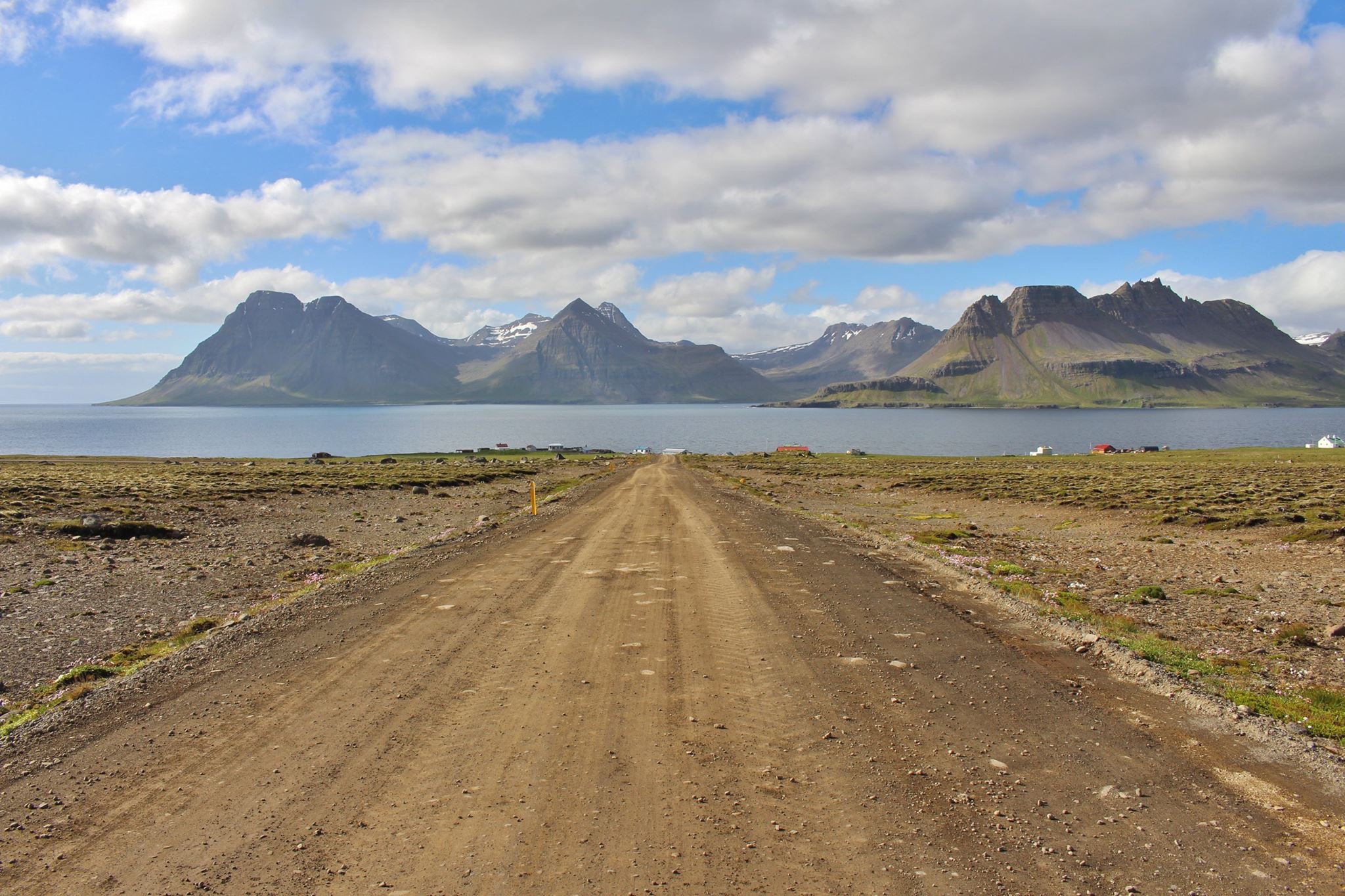 La route vers Isafjordur 
