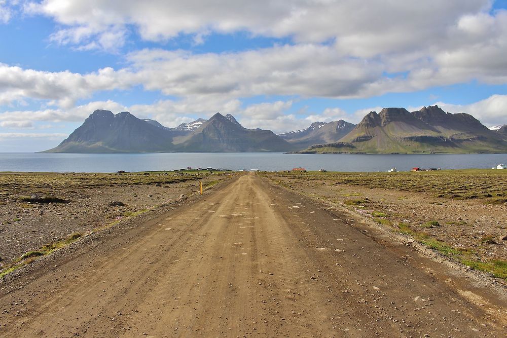 La route vers Isafjordur 