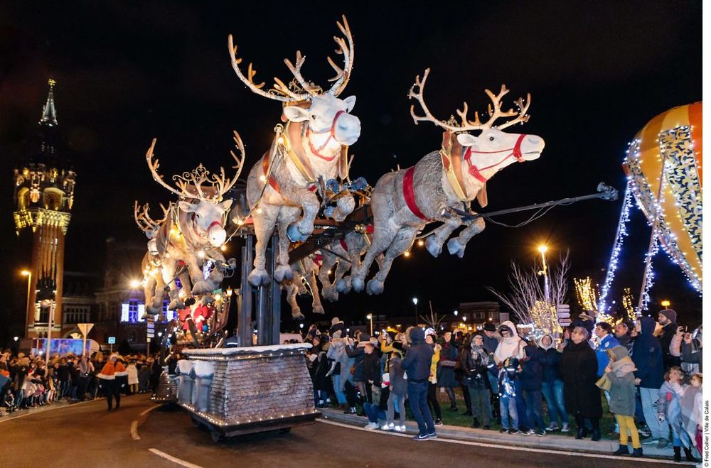 Grande parade de noël à Calais