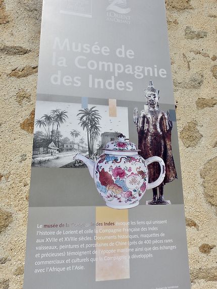 Exposition au Musée de la Compagnie des Indes