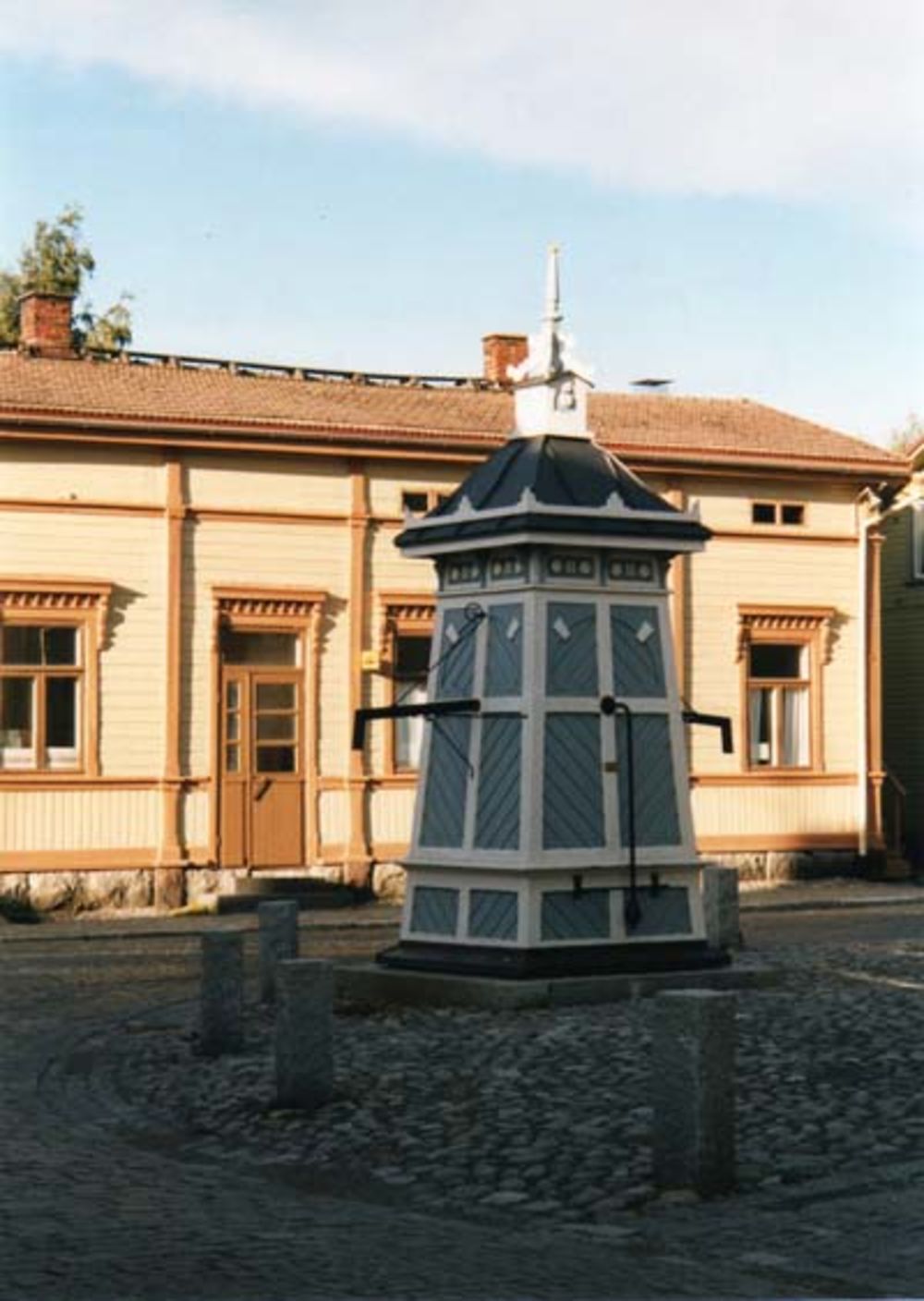 Fontaine en bois 