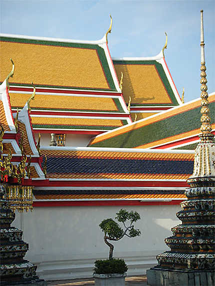 Wat Pho, toits