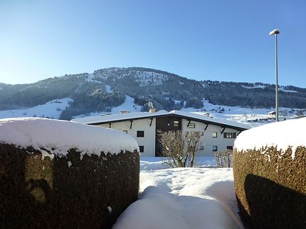 Lever du jour à  Praz-sur-Arly