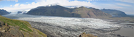 Un des bras du glacier Vatnajökull