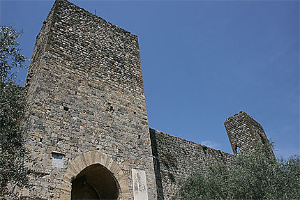 Les remparts de Monteriggioni