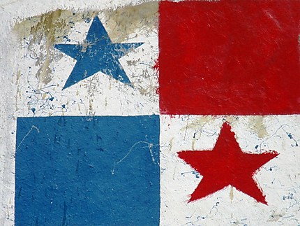 Le drapeau de Panama 
